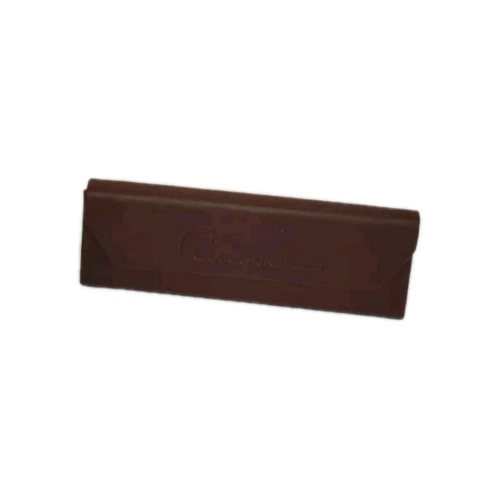 Glasses Case (only)-Ducks Unlimited-triangle,brown And‎ Green magnetic closure